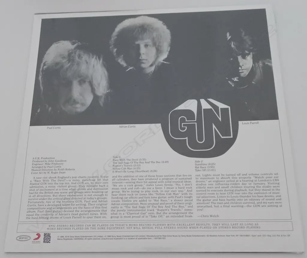 The Gun, Gun, (Sealed album) Image 1++
